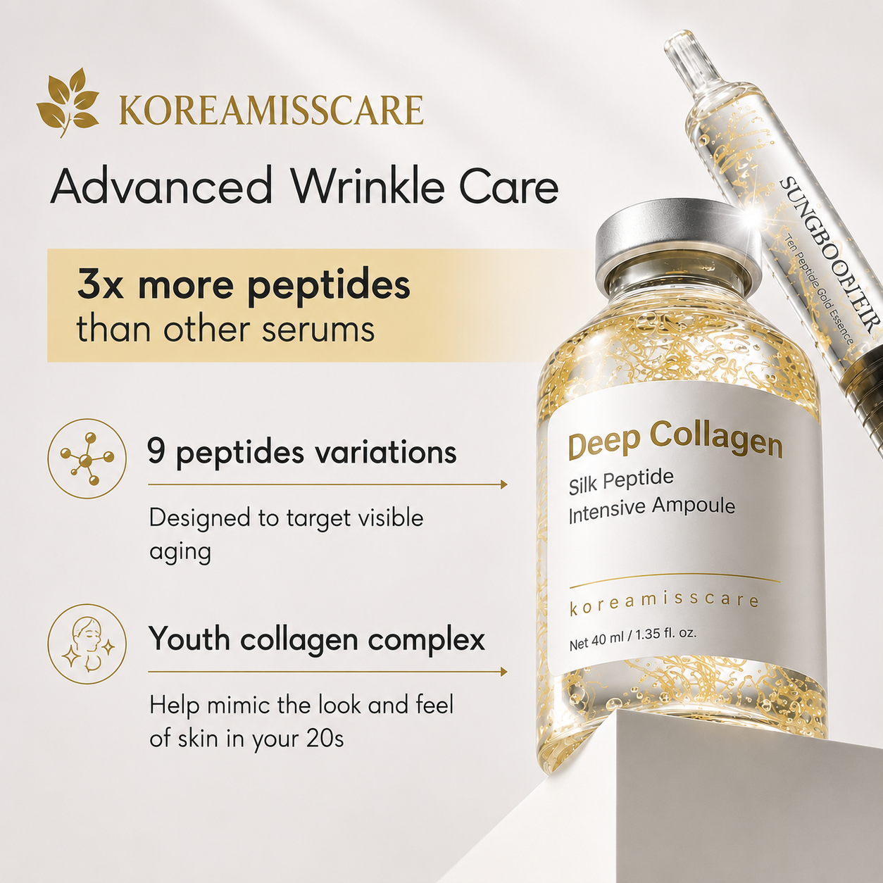 KoreaMisscare™ Collagen Peptide Lifting Ampoule