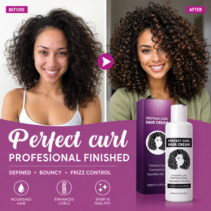 Curly Hair Styling Mousse – Defines Curls, Reduces Frizz & Adds Lasting Volume