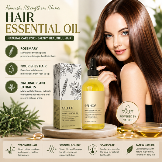 Rosemary & Lavender Hair Oil – Deep Nourishment for Soft, Smooth & Healthy Hair
