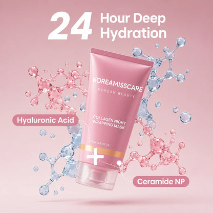 Glass Skin Collagen Night Wrapping Mask