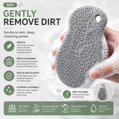 Magic Bath Sponge – Gentle Exfoliating Body Scrubber for Smooth, Clean Skin