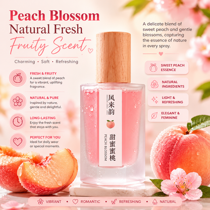 Fresh Peach & Watermelon Fragrance – Lightweight Eau de Toilette for Women