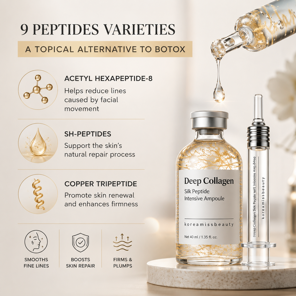 KoreaMisscare™ Collagen Peptide Lifting Ampoule